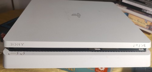 Playstation slim blanche - playstation,